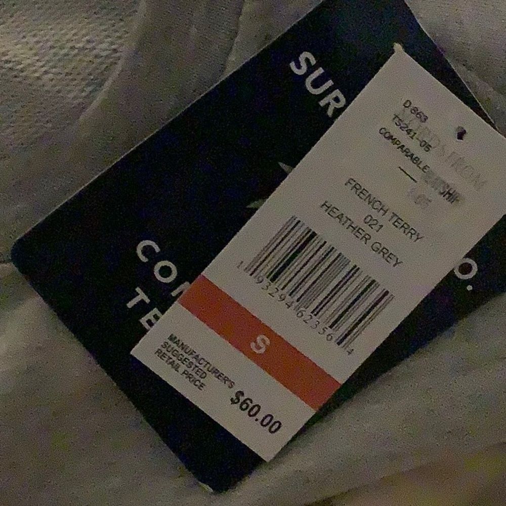 NWT Surf & Swim French Terry Sweatshirt sz Small - Picture 5 of 5